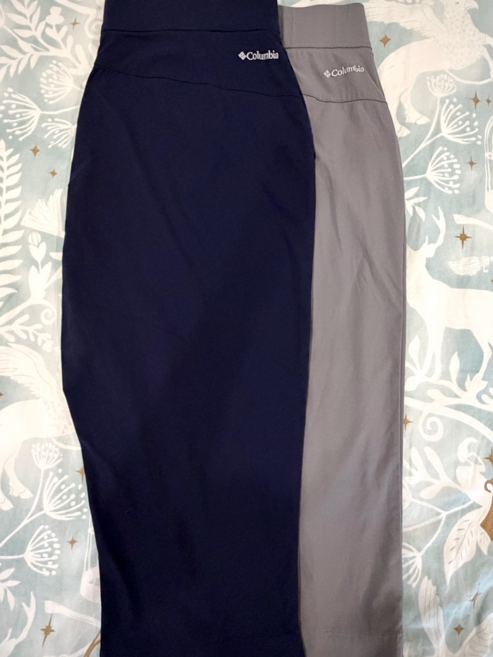 2 Pairs of Columbia NEW— Navy and Gray
